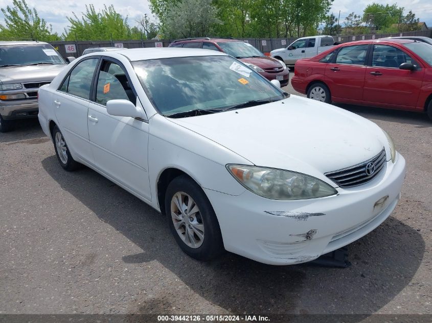 2005 Toyota Camry Le V6 VIN: 4T1BF30K25U092010 Lot: 39442126