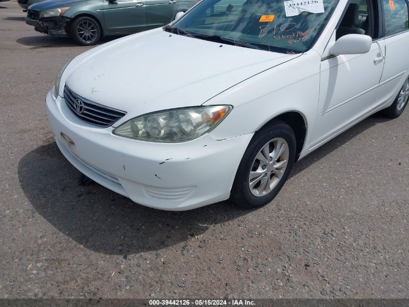 2005 Toyota Camry Le V6 VIN: 4T1BF30K25U092010 Lot: 39442126