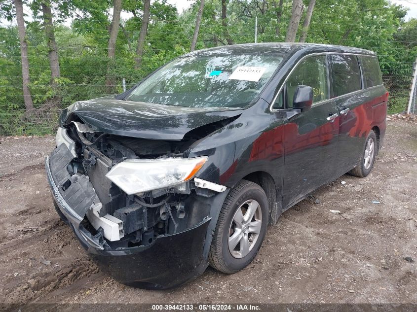 2012 Nissan Quest Sv VIN: JN8AE2KP9C9044692 Lot: 39442133