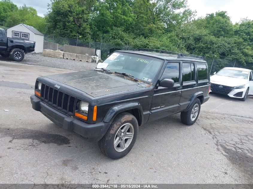 2001 Jeep Cherokee Sport VIN: 1J4FF48S41L570731 Lot: 39442138