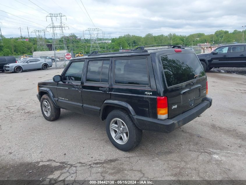 2001 Jeep Cherokee Sport VIN: 1J4FF48S41L570731 Lot: 39442138