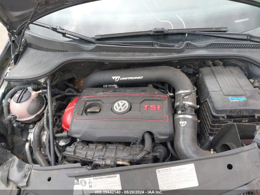 2013 Volkswagen Gti VIN: WVWHD7AJ7DW118461 Lot: 39442140