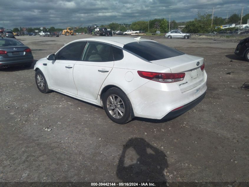 2016 Kia Optima Lx VIN: KNAGT4L33G5101238 Lot: 39442144