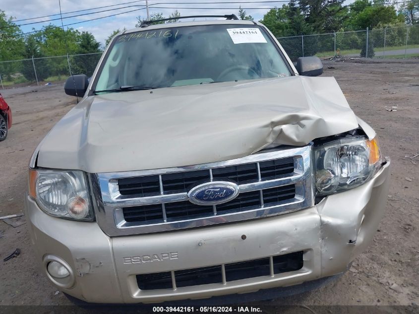 2010 Ford Escape Xlt VIN: 1FMCU0DG9AKA41852 Lot: 39442161