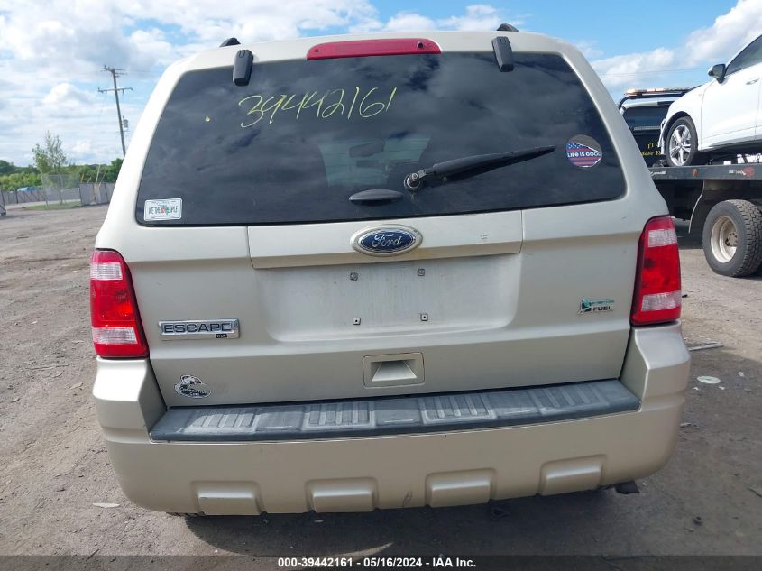 2010 Ford Escape Xlt VIN: 1FMCU0DG9AKA41852 Lot: 39442161