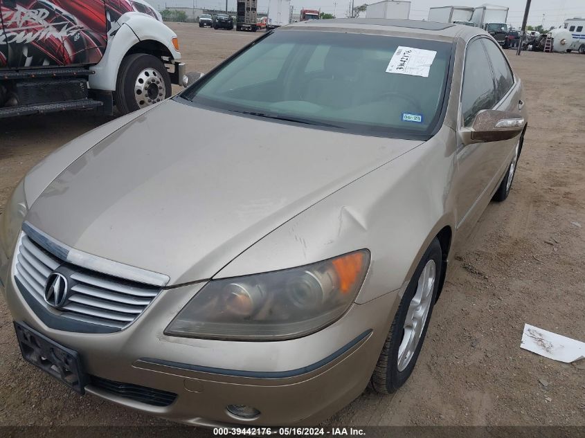 2006 Acura Rl 3.5 VIN: JH4KB16596C010818 Lot: 39442176