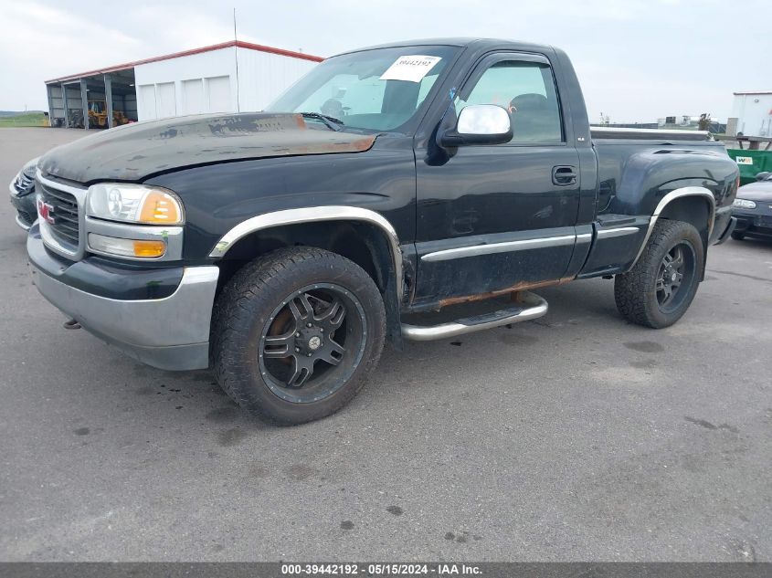 2000 GMC Sierra 1500 Sle VIN: 1GTEK14T0YZ352416 Lot: 39442192