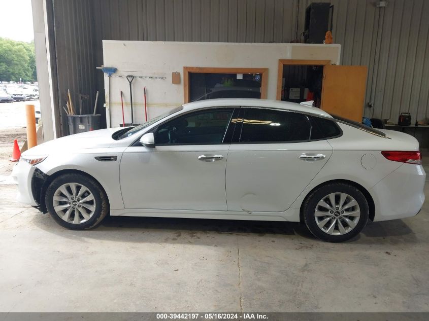 2018 Kia Optima Ex VIN: 5XXGU4L32JG227061 Lot: 39442197