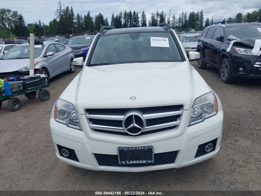 2012 Mercedes-Benz Glk 350 4Matic VIN: WDCGG8HBXCF754999 Lot: 39442198