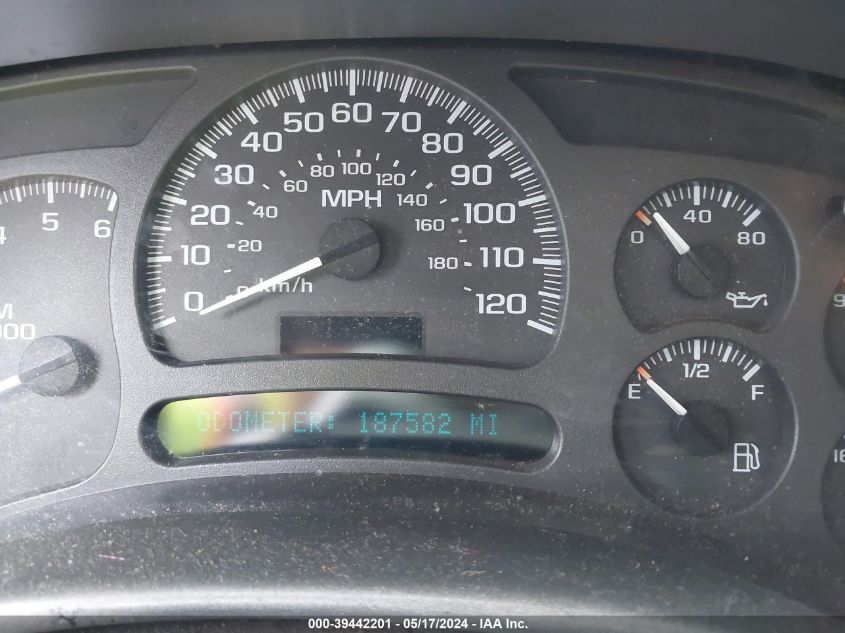 2005 GMC Yukon Xl 1500 Denali VIN: 1GKFK66U55J184343 Lot: 39442201