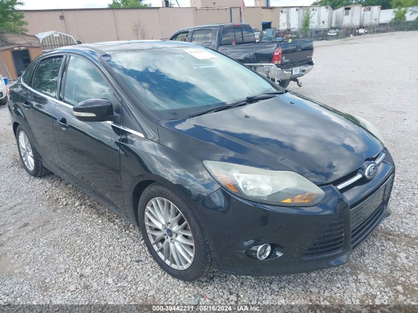 2014 Ford Focus Titanium VIN: 1FADP3J28EL240326 Lot: 39442211