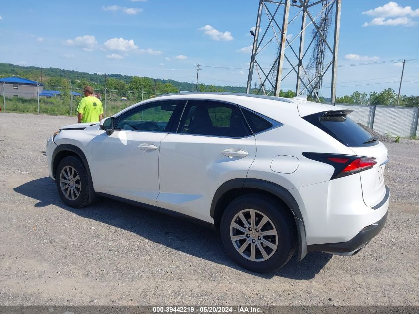 2016 Lexus Nx 200T VIN: JTJBARBZ3G2078287 Lot: 39442219