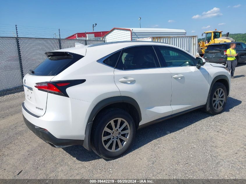 2016 Lexus Nx 200T VIN: JTJBARBZ3G2078287 Lot: 39442219