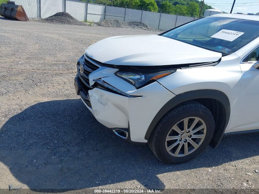 2016 Lexus Nx 200T VIN: JTJBARBZ3G2078287 Lot: 39442219