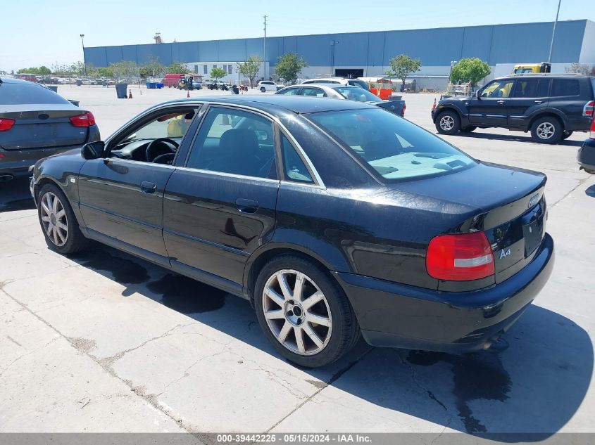 2001 Audi A4 2.8 VIN: WAUDH68D71A125655 Lot: 39442225