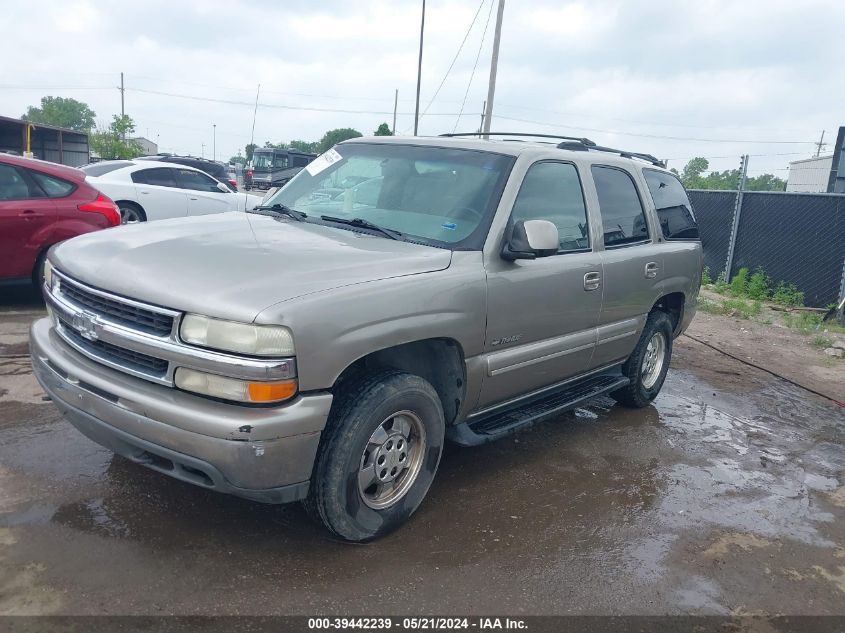 2001 Chevrolet Tahoe Lt VIN: 1GNEK13TX1R104589 Lot: 39442239