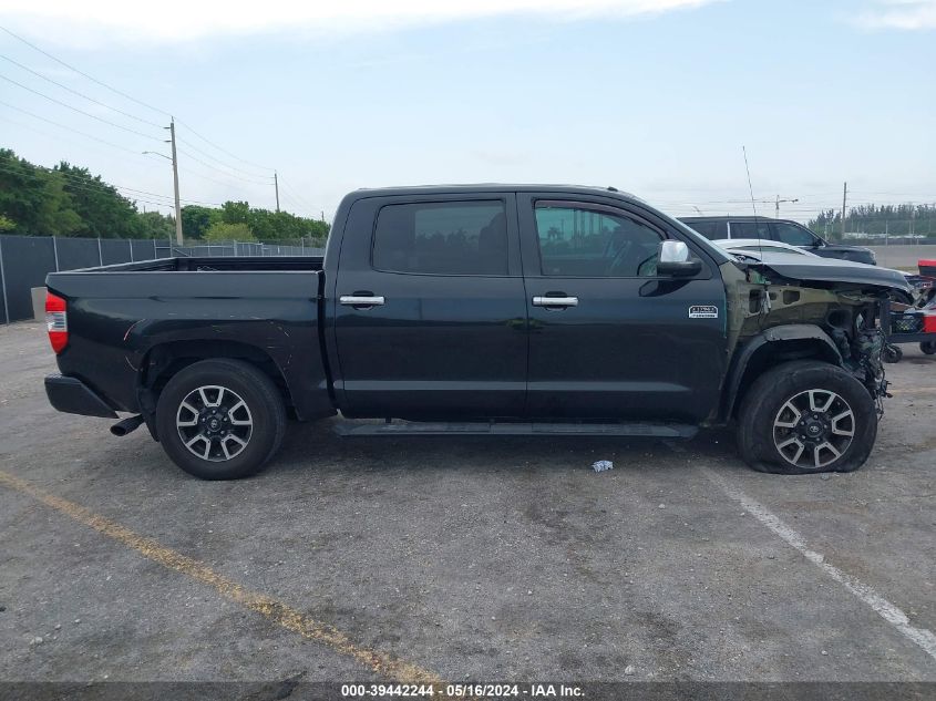 2019 Toyota Tundra 1794 5.7L V8 VIN: 5TFAY5F17KX783290 Lot: 39442244