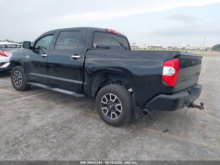 2019 Toyota Tundra 1794 5.7L V8 VIN: 5TFAY5F17KX783290 Lot: 39442244