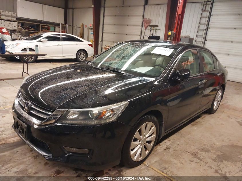 2014 Honda Accord Exl VIN: 1HGCR2F85EA121654 Lot: 39442255