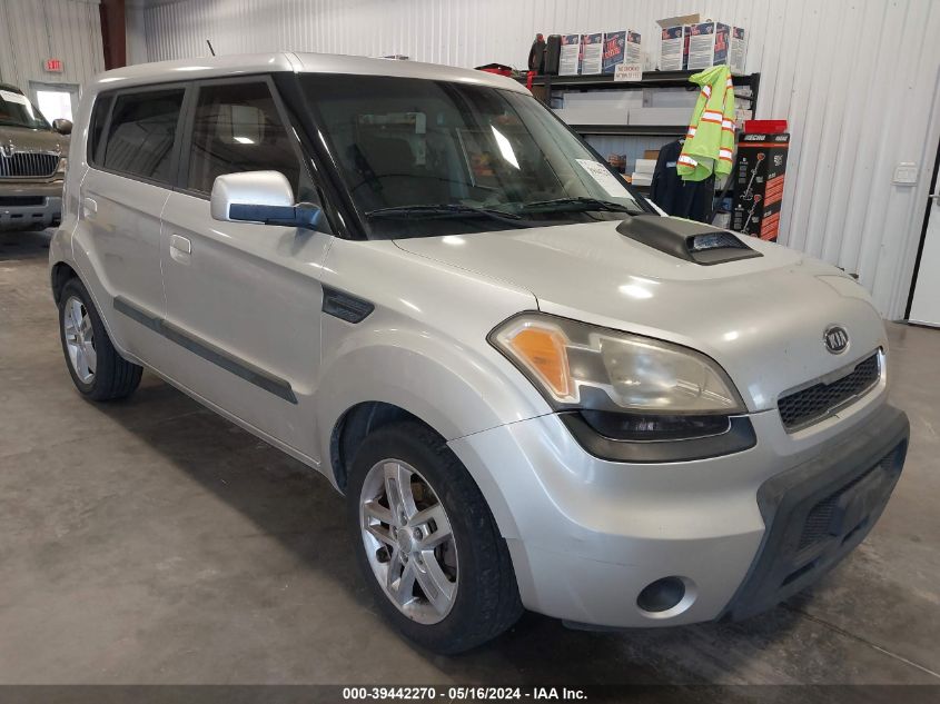 2010 Kia Soul + VIN: KNDJT2A20A7144177 Lot: 39442270