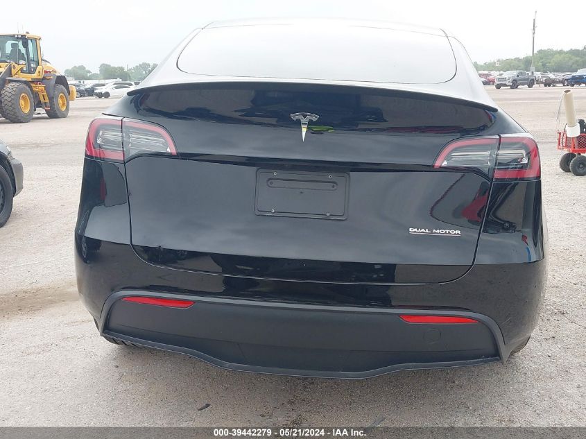 2023 Tesla Model Y Awd/Performance Dual Motor All-Wheel Drive VIN: 7SAYGDEF1PF698720 Lot: 39442279