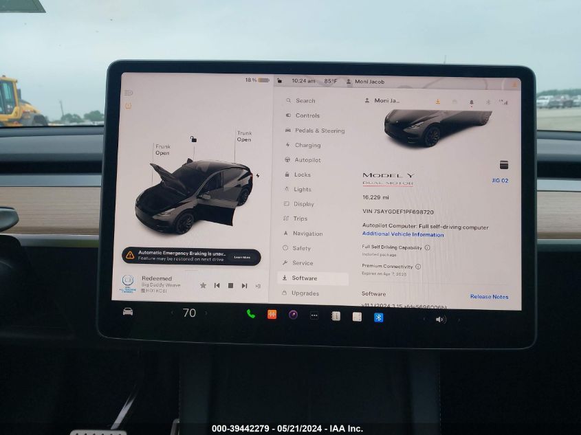 2023 TESLA MODEL Y - 7SAYGDEF1PF698720