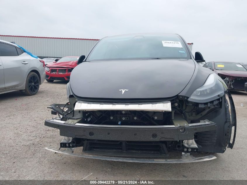 2023 Tesla Model Y Awd/Performance Dual Motor All-Wheel Drive VIN: 7SAYGDEF1PF698720 Lot: 39442279