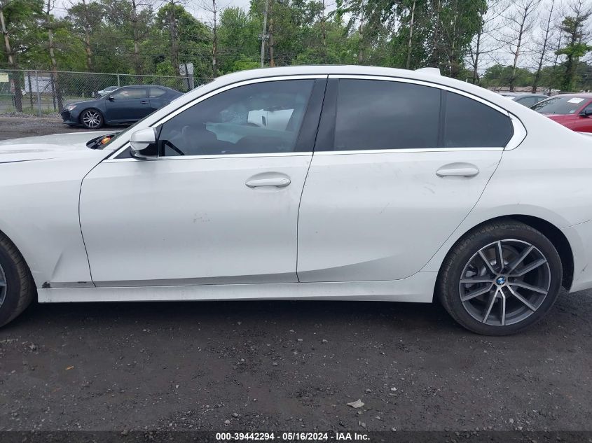 2019 BMW 330I xDrive VIN: 3MW5R7J57K8B01735 Lot: 39442294