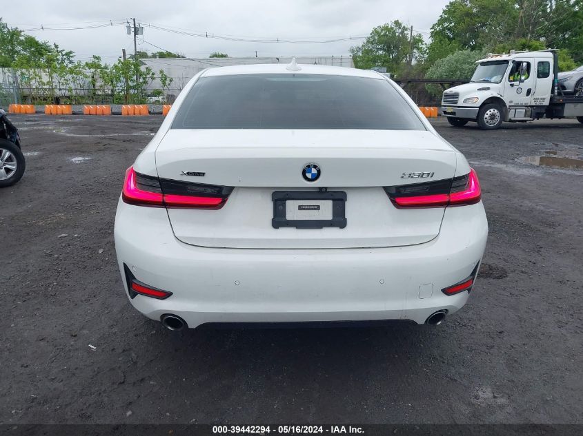 2019 BMW 330I xDrive VIN: 3MW5R7J57K8B01735 Lot: 39442294