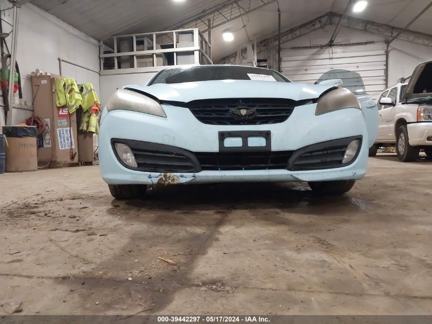 2010 Hyundai Genesis 3.8 Track VIN: KMHHU6KH6AU013113 Lot: 39442297