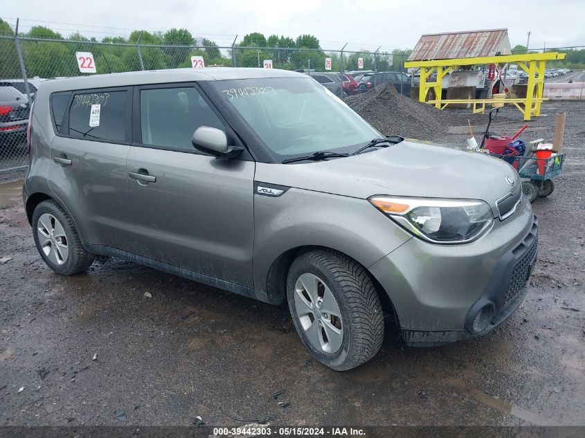 2016 Kia Soul VIN: KNDJN2A26G7241595 Lot: 39442303