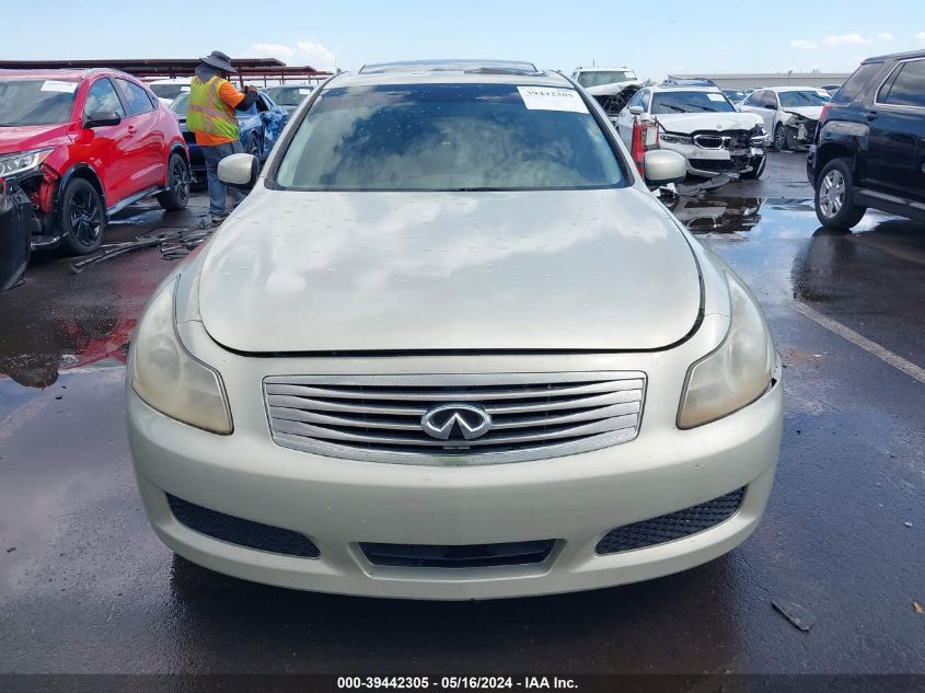 2007 Infiniti G35X VIN: JNKBV61F77M806791 Lot: 39442305