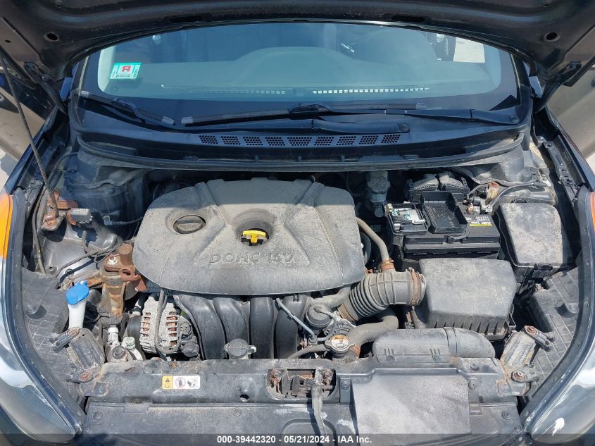 2013 Hyundai Elantra Limited VIN: 5NPDH4AE4DH249311 Lot: 39442320