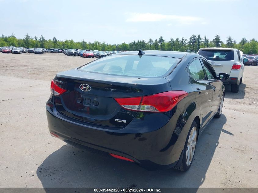 2013 Hyundai Elantra Limited VIN: 5NPDH4AE4DH249311 Lot: 39442320