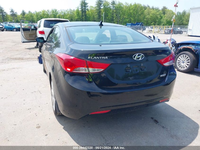 2013 Hyundai Elantra Limited VIN: 5NPDH4AE4DH249311 Lot: 39442320