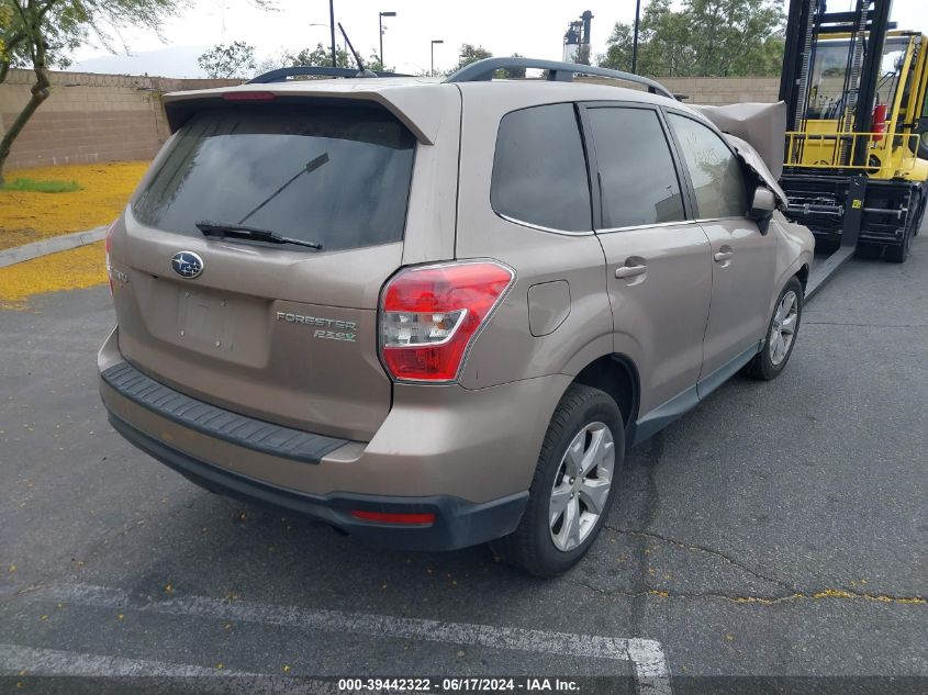 2015 Subaru Forester 2.5I Limited VIN: JF2SJAHC7FH805421 Lot: 39442322