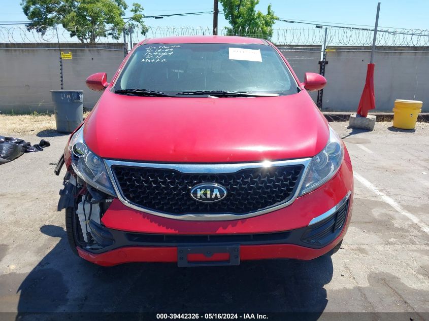 2015 Kia Sportage Lx VIN: KNDPBCACXF7756437 Lot: 39442326