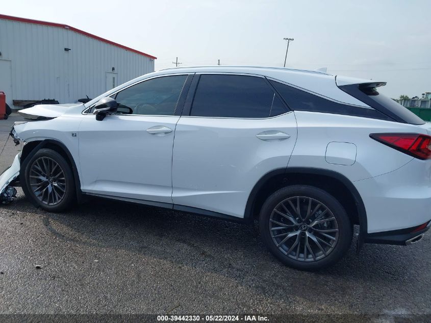 2022 Lexus Rx 350 F Sport Handling VIN: 2T2YZMDA1NC367825 Lot: 39442330