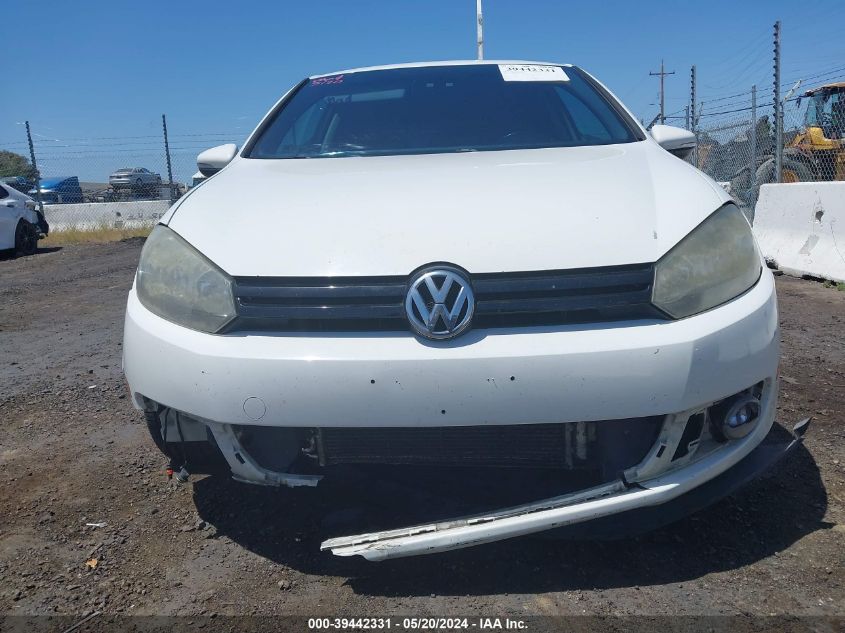 2011 Volkswagen Golf Tdi 2-Door VIN: WVWMM7AJ5BW091434 Lot: 39442331