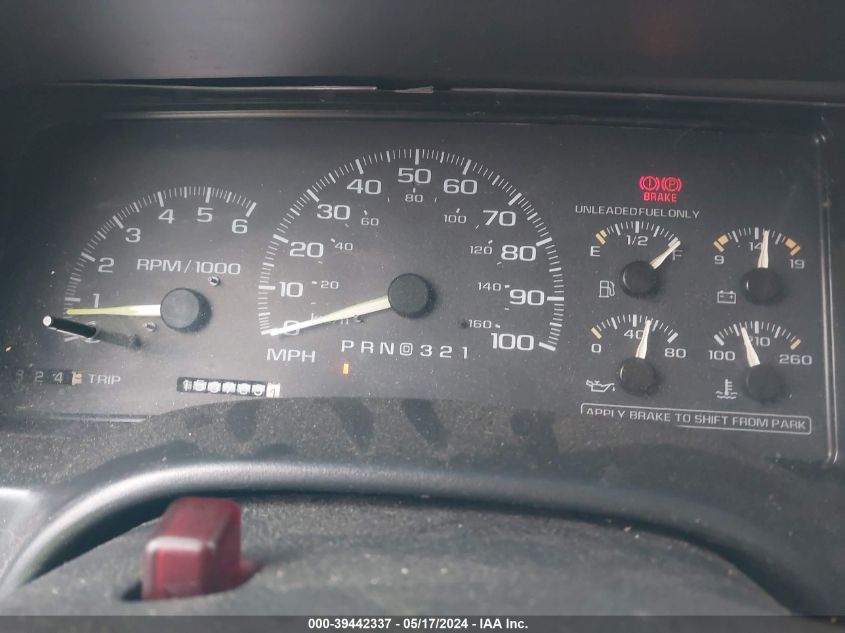 1997 Chevrolet C1500 Fleetside VIN: 1GCEC19R9VE164734 Lot: 39442337