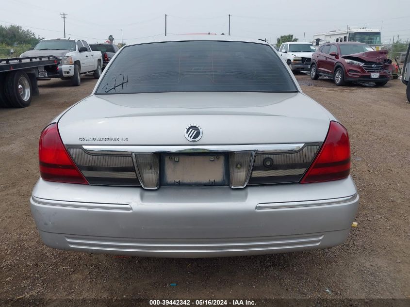 2008 Mercury Grand Marquis Ls VIN: 2MEHM75V78X628993 Lot: 39442342