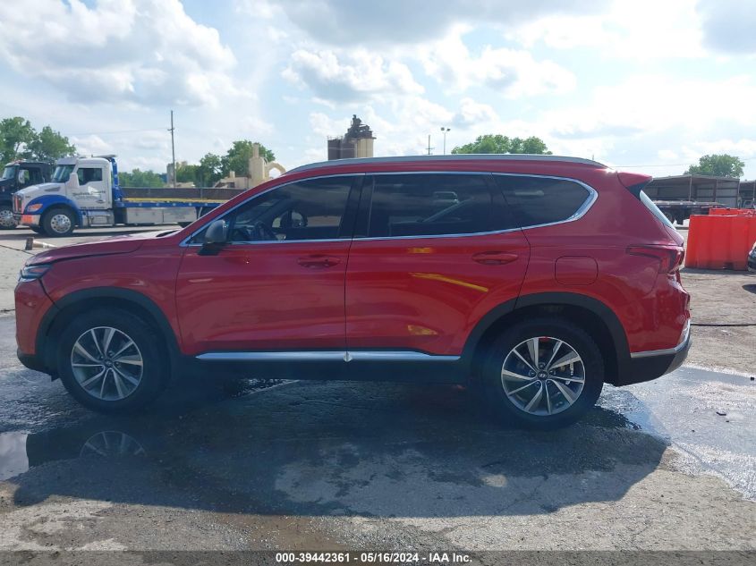 2020 Hyundai Santa Fe Sel VIN: 5NMS33AD2LH212874 Lot: 39442361