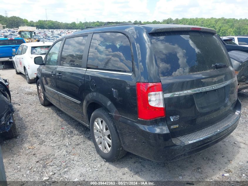 2013 Chrysler Town & Country Touring VIN: 2C4RC1BG8DR706501 Lot: 39442363