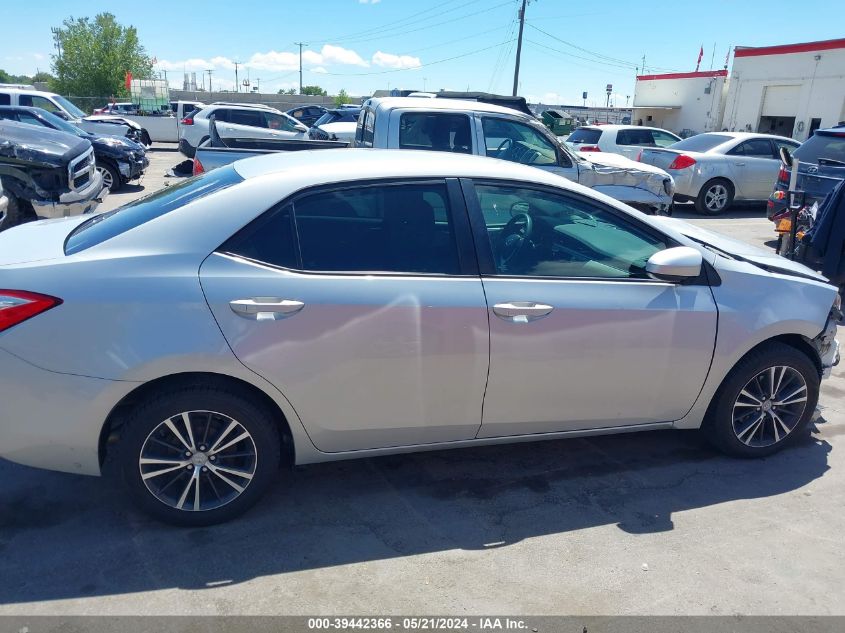 2016 Toyota Corolla Le Plus VIN: 2T1BURHE8GC724231 Lot: 39442366