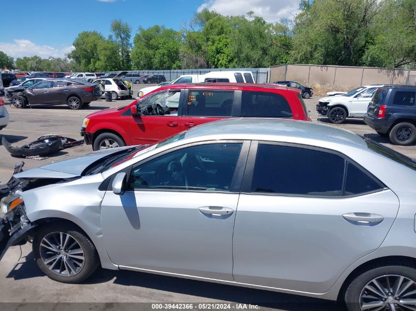 2016 Toyota Corolla Le Plus VIN: 2T1BURHE8GC724231 Lot: 39442366