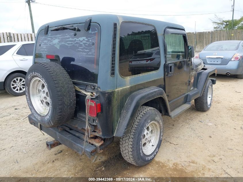 1997 Jeep Wrangler Sahara VIN: 1J4FY49S2VP501026 Lot: 39442369