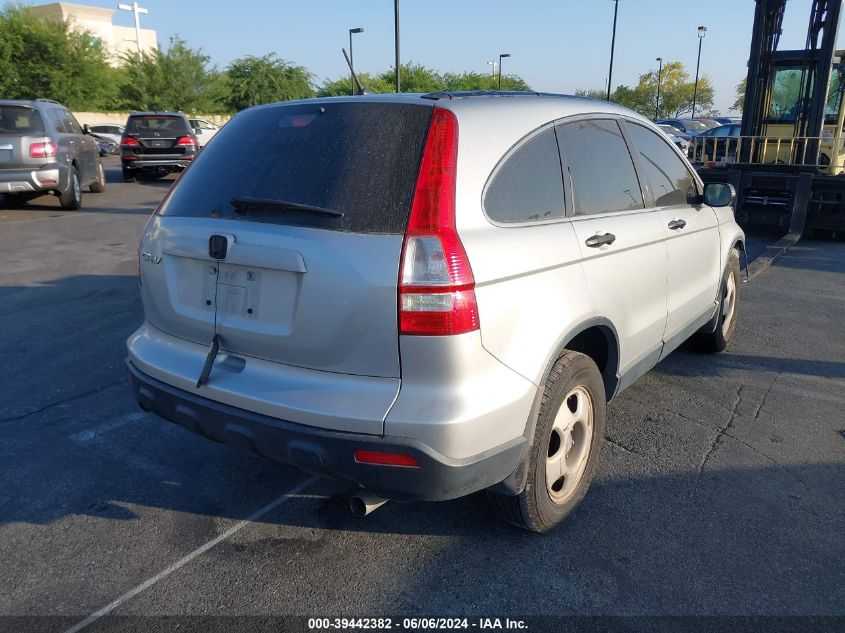 2009 Honda Cr-V Lx VIN: 3CZRE38369G705722 Lot: 39442382