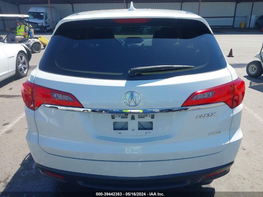 2015 Acura Rdx VIN: 5J8TB4H57FL004764 Lot: 39442383