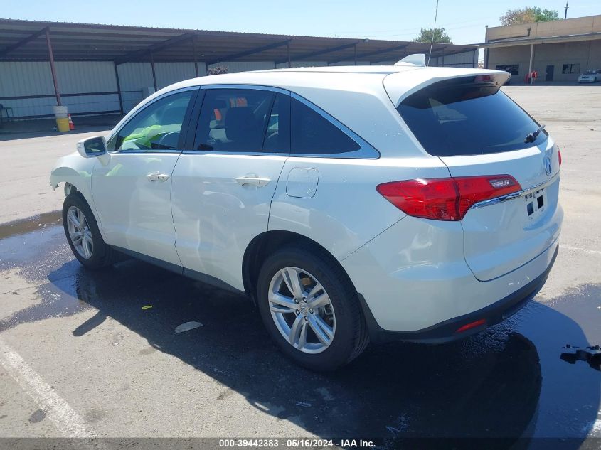 2015 Acura Rdx VIN: 5J8TB4H57FL004764 Lot: 39442383