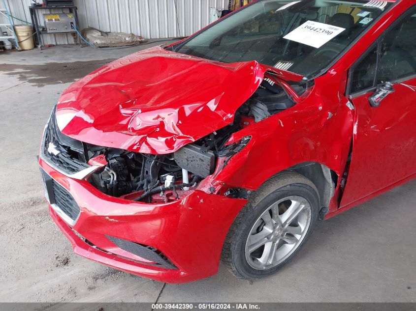 2017 Chevrolet Cruze Lt Auto VIN: 1G1BE5SM0H7111523 Lot: 39442390